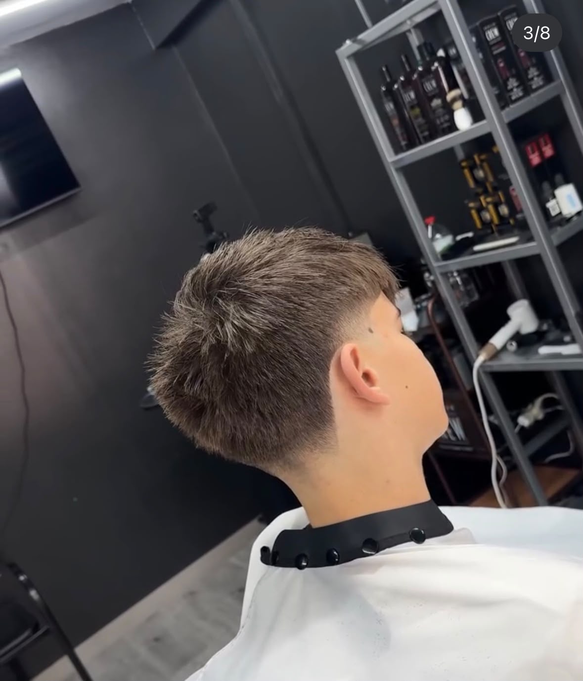 Corte de la barbería