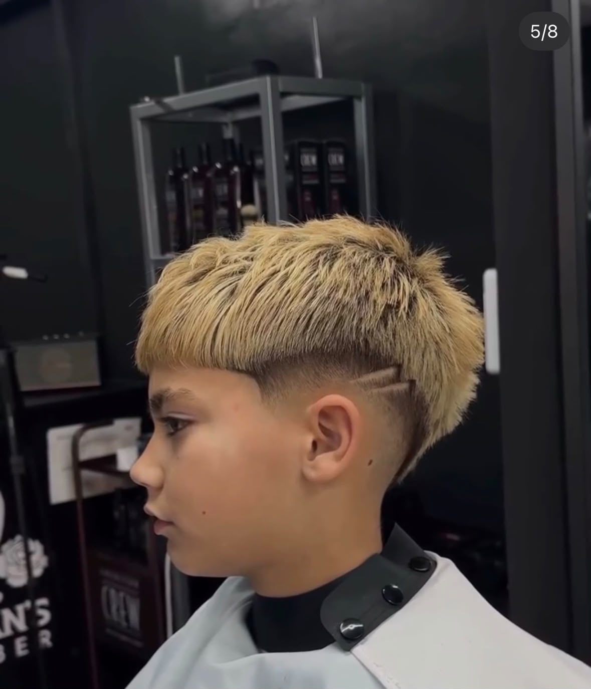 Corte de la barbería