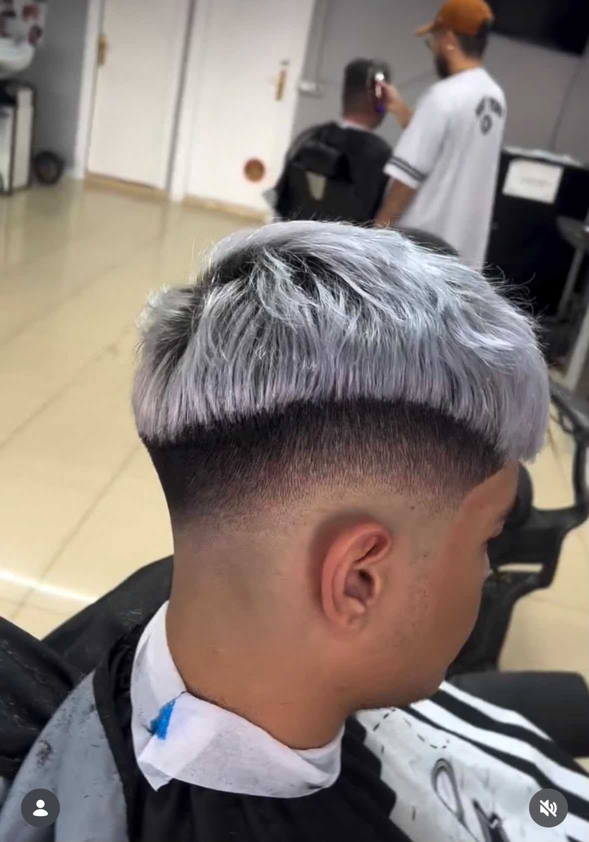 Corte de la barbería